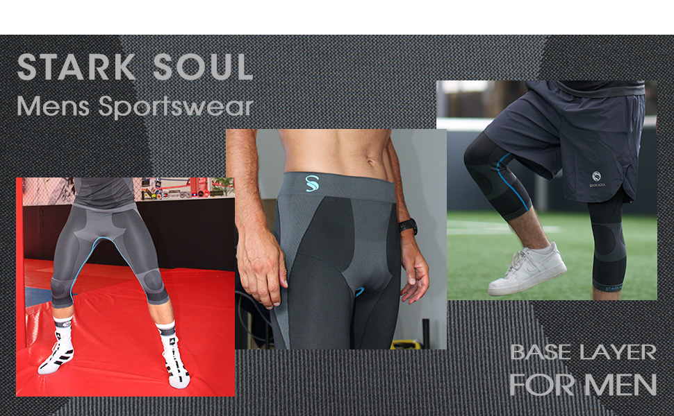 Herren Funktionshose Seamless Sportunterwasche Stark Soul