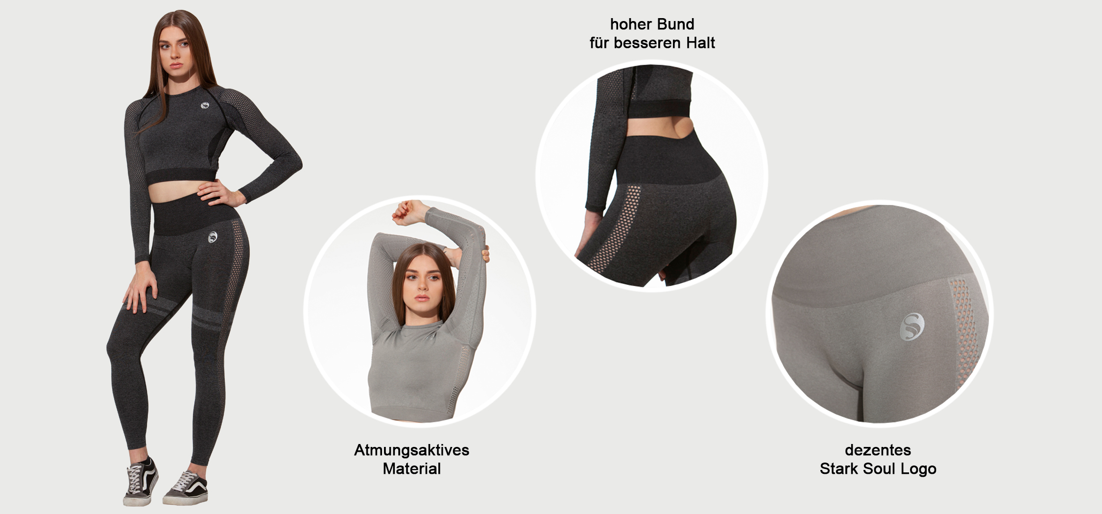 Crop-Top Longsleeve - Stark Soul 5125